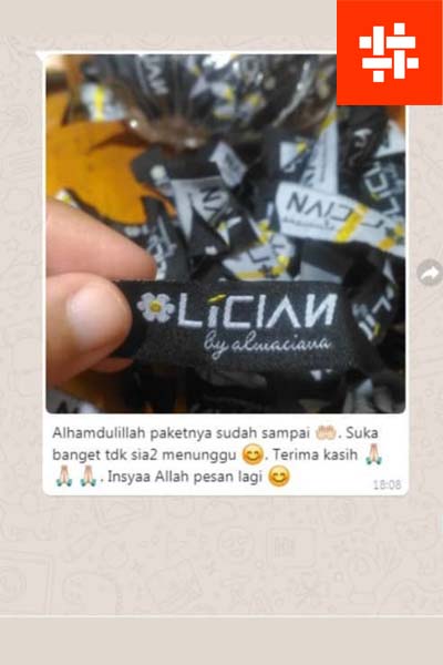 Testimoni Label Baju