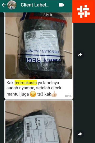 Testimoni Label Baju